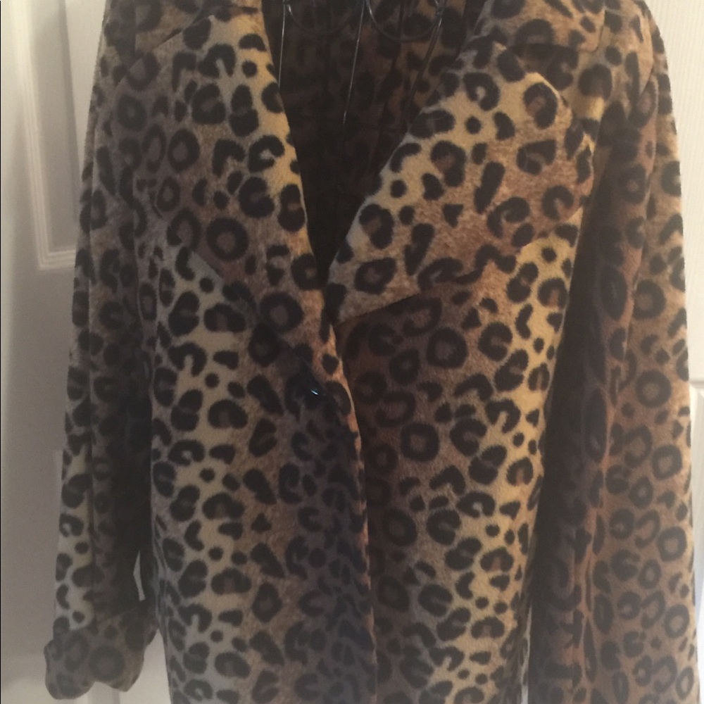 COPY - Women’s fleece blazer Large